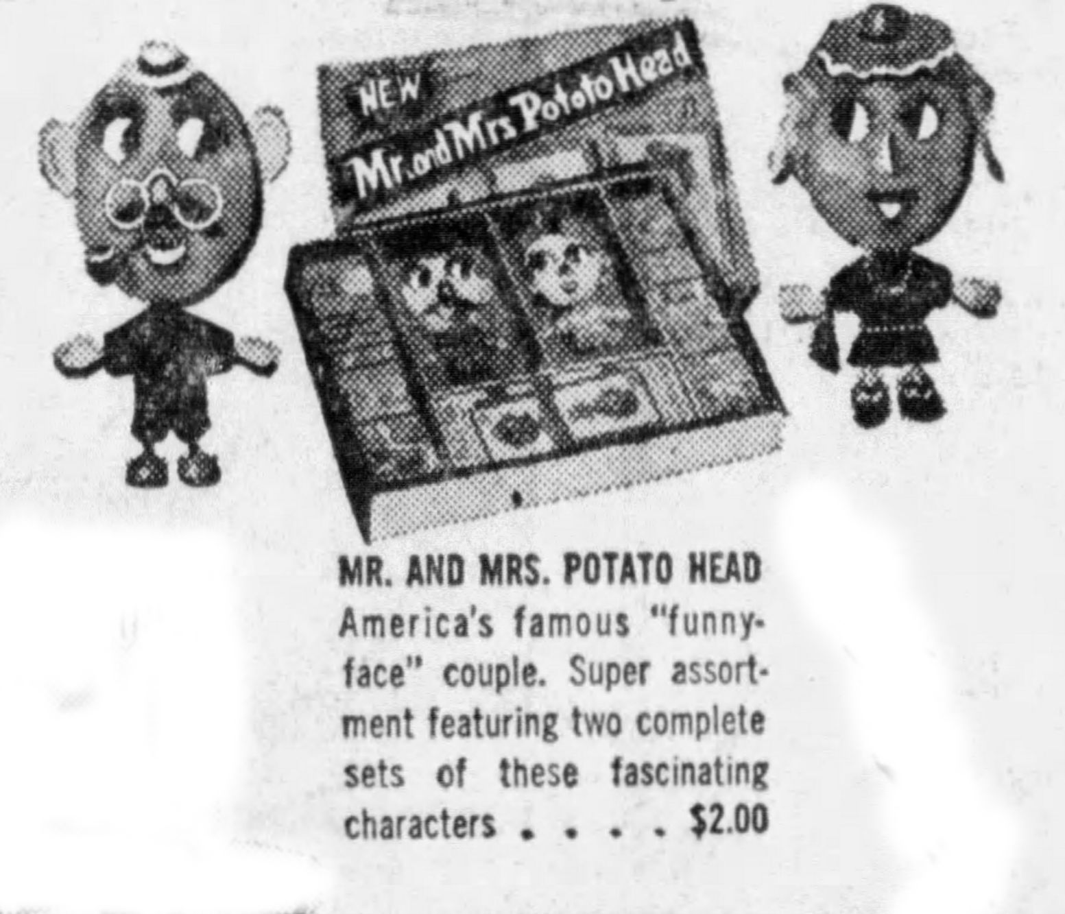 1955: Mr. Potato Head